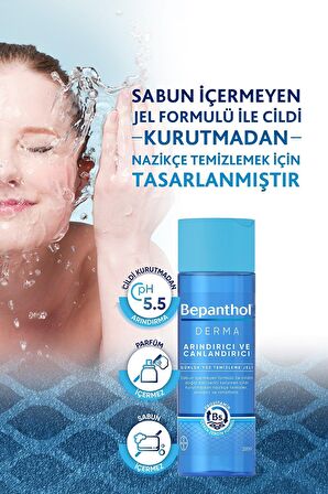 Bepanthol Derma Arındırıcı & Canlandırıcı Günlük Yüz Temizleme Jeli 200 Ml