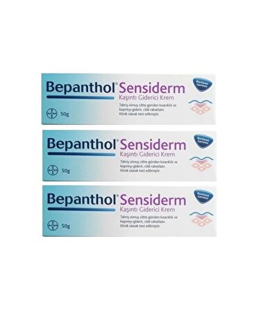 Bepanthol Sensiderm Kaşıntı Giderici Krem Krem 3 x 50 gr