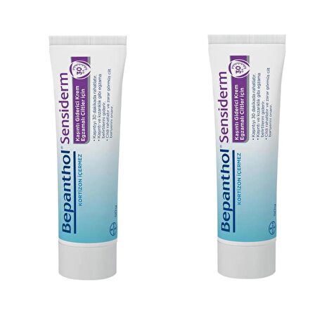 Bepanthol Sensiderm Krem 50 gr 2 Kutu 