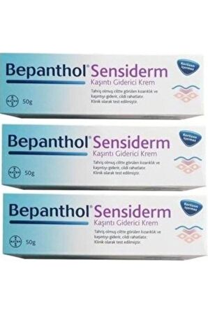 Bepanthol Sensiderm Krem 50 gr 3 Kutu 