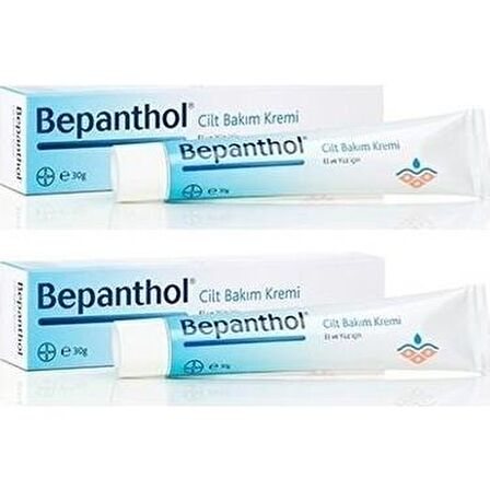 Bepanthol Nemlendirici B5 Provitaminli Kuru Cilt için  Vücut Kremi 2x30 g 