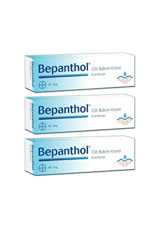 Bepanthol Cilt Bakım Kremi 3 x 100 G