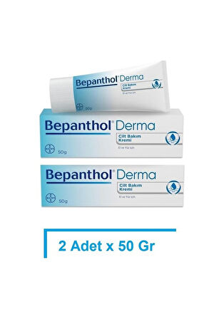 Bepanthol Derma Cilt Bakım Kremi 2 x 50 G
