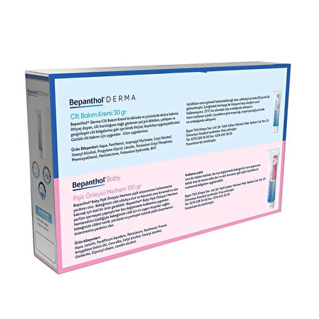 Bepanthol Baby Pişik Kremi100gr +Cilt Bakım 30gr