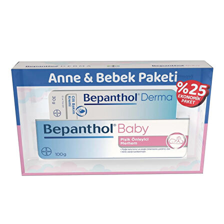 Bepanthol Baby Pişik Kremi100gr +Cilt Bakım 30gr