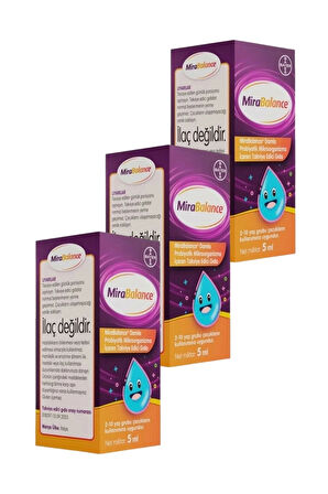 Mirabalance Probiyotik Damla 5 ml x 3 Adet