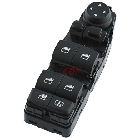 Bmw Cam Anahtarı On Sol Siyah Cerceveli (arka Guneslik & Kararan Ayna) Bmw F01+lci - Kraw An-3522