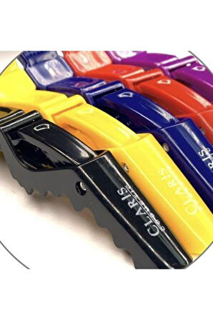 C-32201 Yarasa Saç Pensi Renkli 5li