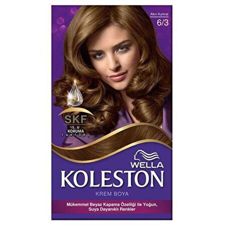 Wella Koleston 6/3 Kit Boya Altın Kumral