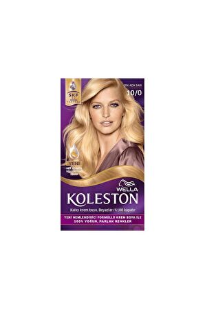 Koleston Kit Saç Boyası 10/0 Çok Açık Sarı