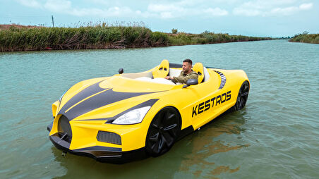 Ocean Bugatti Jetcar  WaterCar Yellow