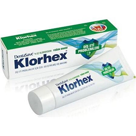 Dentasave Klorhex %0.02 Yoğun Bakım Diş Macunu 75 ml X 4 Adet