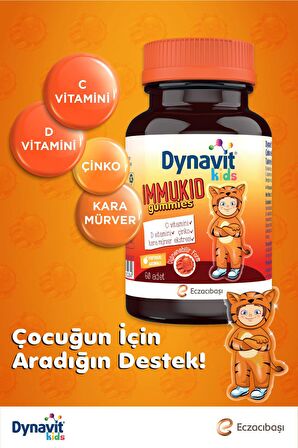 Dynavit Kids Immukid 60 Gummies