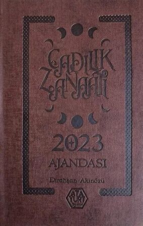 Cadılık Zanaatı Ajandası 2023 (deri Cilt)