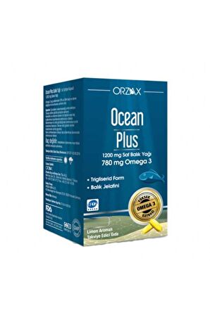 Ocean Plus 1200 mg 50 Kapsül Balık Yağı