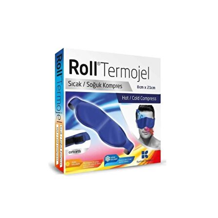 Roll Termojel GÖZ İçin Sıcak Soğuk Kompres Jel 8X21cm