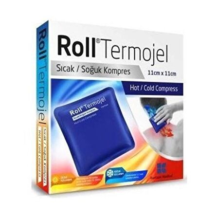 Roll Termojel Sıcak Soğuk Kompres 11 cm x 11 cm