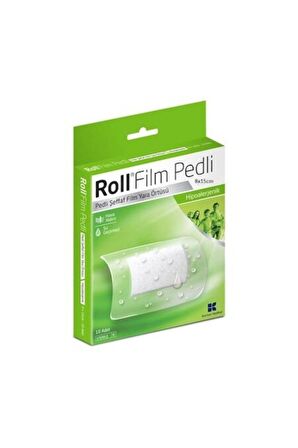 Film Pedli 8 x 15 Su Geçirmez Steril Yara Örtüsü 10 Adet