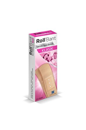 Roll Bant Tekstil Yara Bandı 30 LuKutu