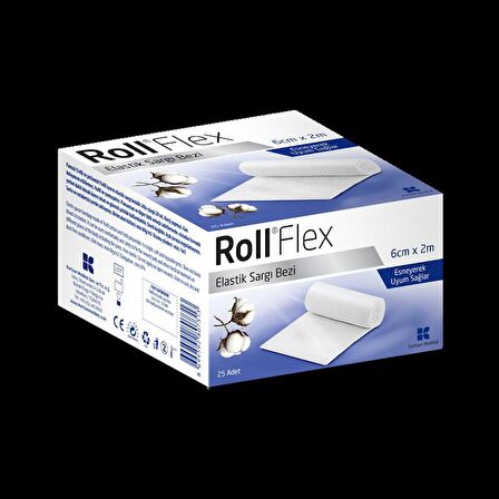 Roll Flex Elastik Sargı 6 cm