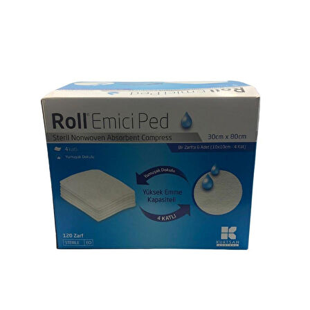 Roll Emici Ped 30 x 80 cm x 120 Zarf