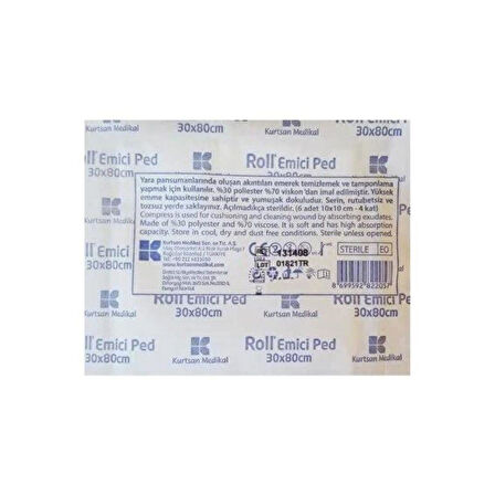 Roll Emici Ped 30 x 80 cm x 120 Zarf