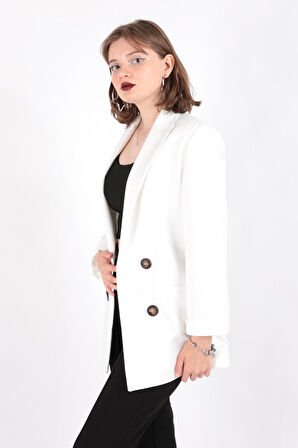 Ayhan 90491 Kadın Blazer Ceket