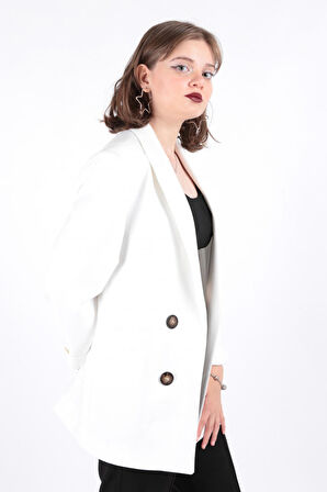 Ayhan 90491 Kadın Blazer Ceket