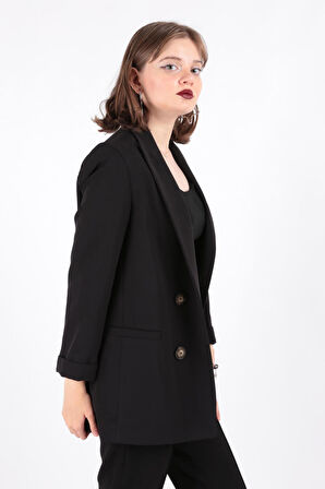 Ayhan 90491 Kadın Blazer Ceket