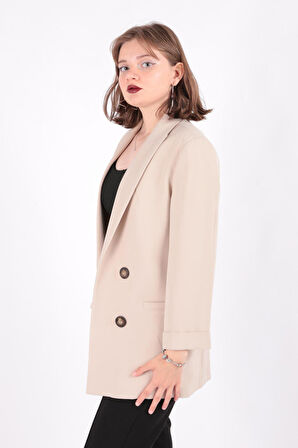 Ayhan 90491 Kadın Blazer Ceket