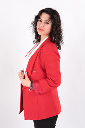 Ayhan 90599 Kadın Blazer Ceket