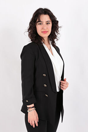 Ayhan 90599 Kadın Blazer Ceket