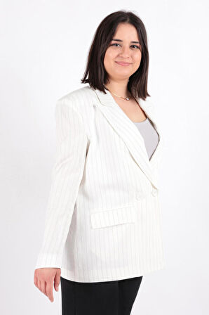 Ayhan 90654 Kadın Blazer Ceket