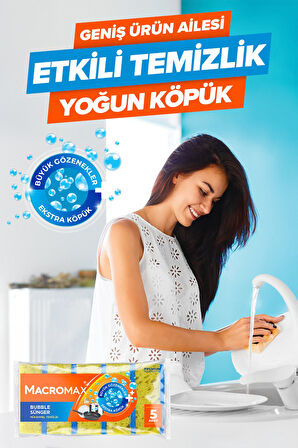 Bubble Sünger - 10'Lu Paket