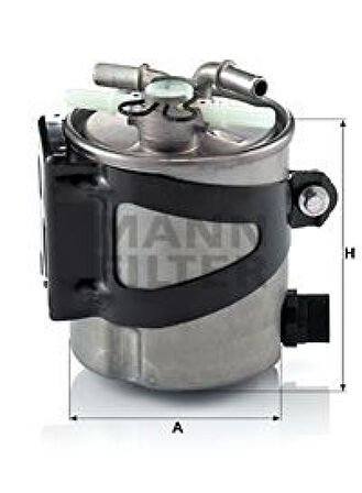 Renault Yakıt (mazot) Filtresi Scenic II / Grand Scenic 1,5 DCI 106hp 06 / 05 - Mann Wk919/1