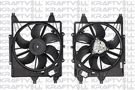 Renault Fan Motoru Davlumbazlı Clio II Kangoo Megane I Scenic I Thalıa I Symbol II Trafıc II - Kraftvoll 08120002