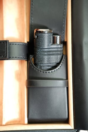 Colibri Quasar Siyah Puro Taşıma Çantası & Seyahat Humidoru - TR9756