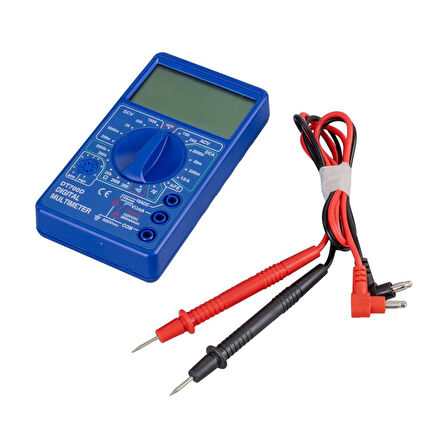 Ayt Powermaster DT700D Jumbo Display Dijital Multimetre Ölçü Aleti Dc Ac Diyot Transistör Ölçebilir