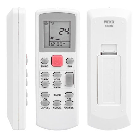 Ayt Daikin Uyumlu APGS02 ECGS02 Inverter Klima Kumandası