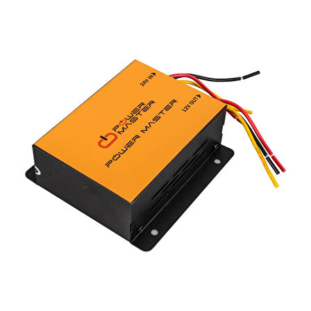 Ayt Powermaster PM-7896 24-12 Volt 5 Amper Oto Konvertör Voltaj Düşürücü 24 Voltu 12 Volta Çevirici Otobüs Tır İçin