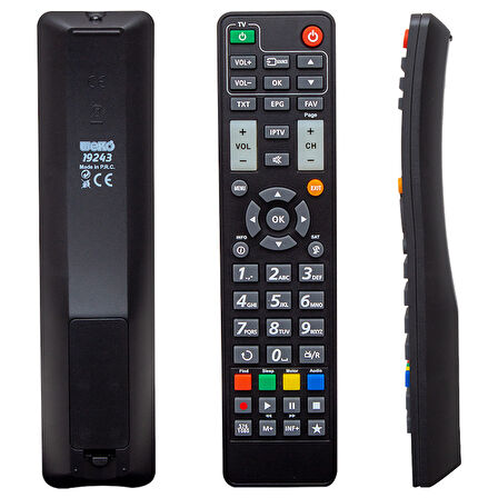 Weko Next  2000Hd Kanky Tango Punto Black Programlanabilir Akıllı Kumanda Uydu Kumandası