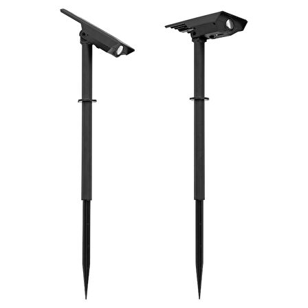 Powermaster LL-007 Solar Lamba 2 li Paket  Bahçe Aydınlatması Solar Güneş Enerjili Aydınlatma Lambası