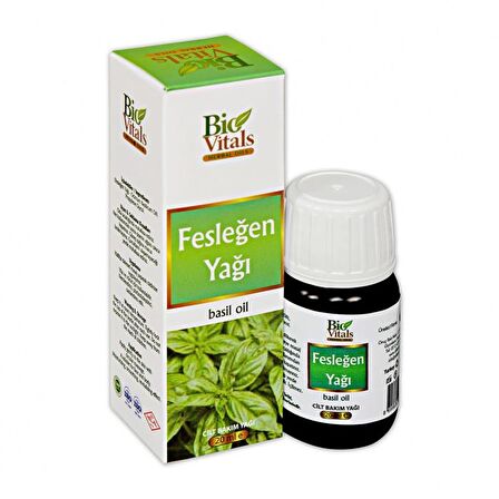 Bio Vitals Fesleğen Yağı 20Ml