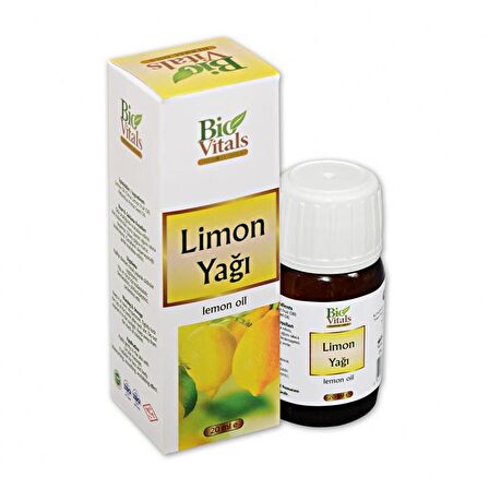 Bio Vitals Limon Yağı 20 ml