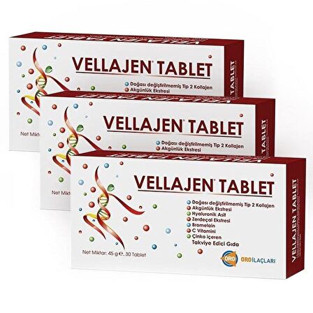 Vellajen 30 Tablet | 3 Adet