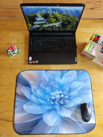 SGE TEKNOLOJİ 55X45 CM MAVİ İNCİ KAYDIRMAZ TABAN SPEED YÜZEY OYUNCU MOUSE PAD GAMİNG PAD