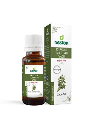 Isırgan Tohumu Yağı (Soğuk Pres) 20 ml - %100 Saf