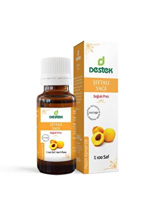 Şeftali Yağı (Soğuk Pres) 20 ml  