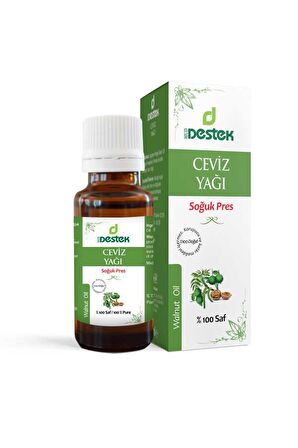 Destek Ceviz Yağı Soğuk Pres 50 ml