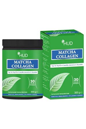 3 Adet Matcha Kolajen Yeşil Çay Ekstresi 300 gr